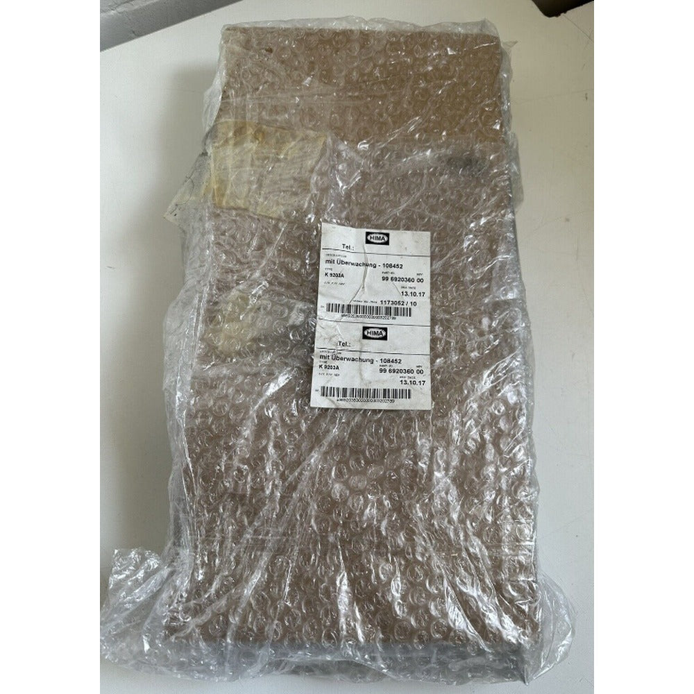 HIMA K 9203A K9203A Rack Fan excellent and original new