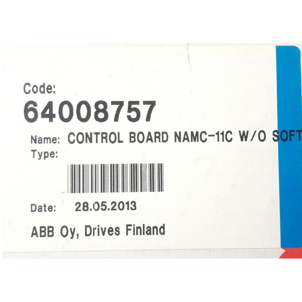 Brand new and original ABB NAMC-11C CONTROL BOARD