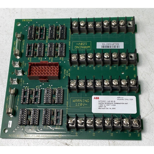 ABB NTDI02 Digital Interface Termination Unit discount price and original