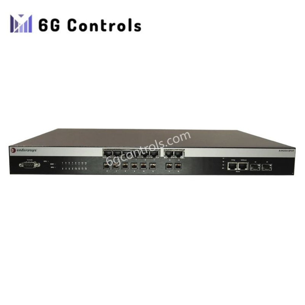 FOXBORO P0973JP 8-Port Copper / 8-Port Fiber Managed Switch