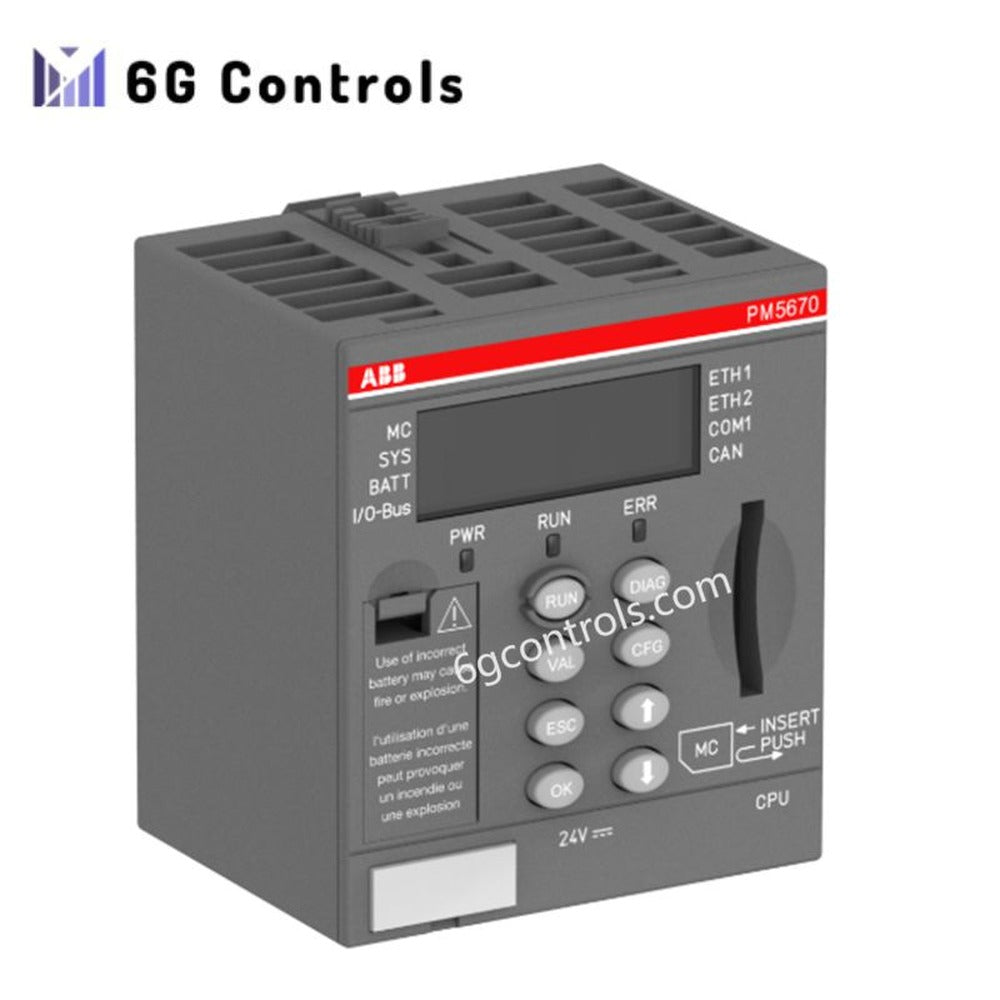 ABB PM5670-2ETH 1SAP151000R0278 Processor Module