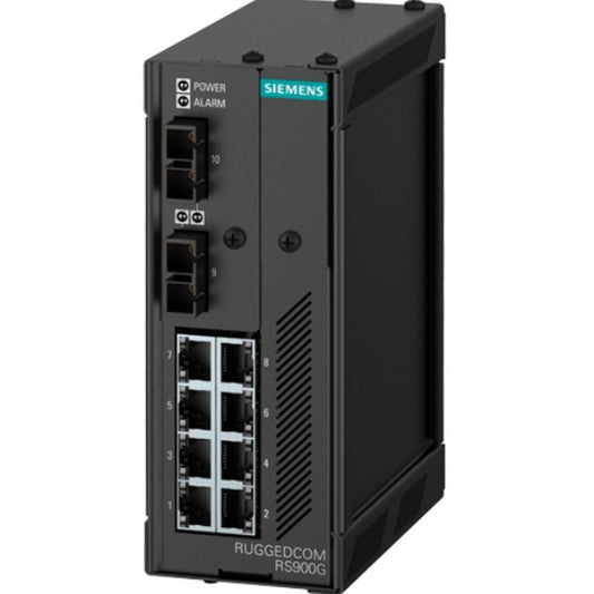 Siemens RS900G-HI-D-2SFP 8 Port RuggedSwitch Brand new