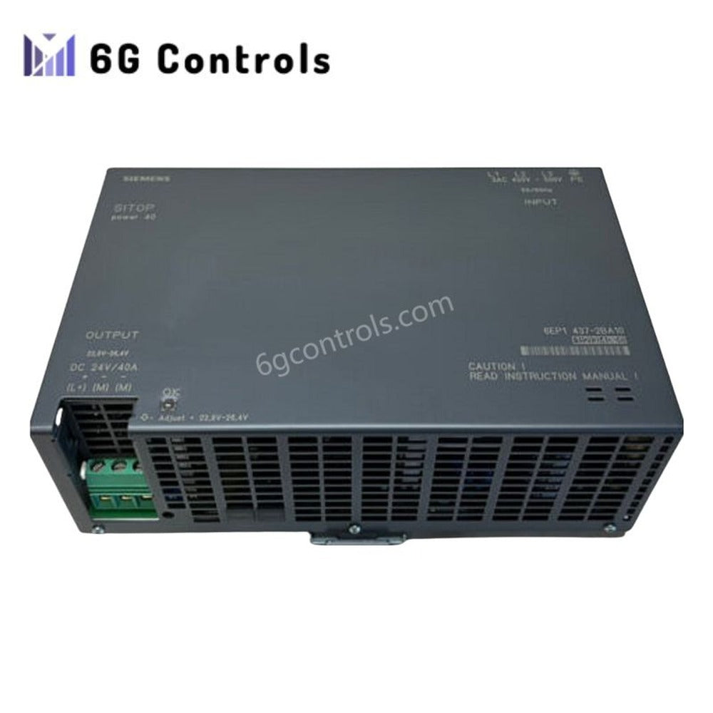 SIEMENS 6EP1437-2BA10 SITOP Power 40 Stabilized Power Supply