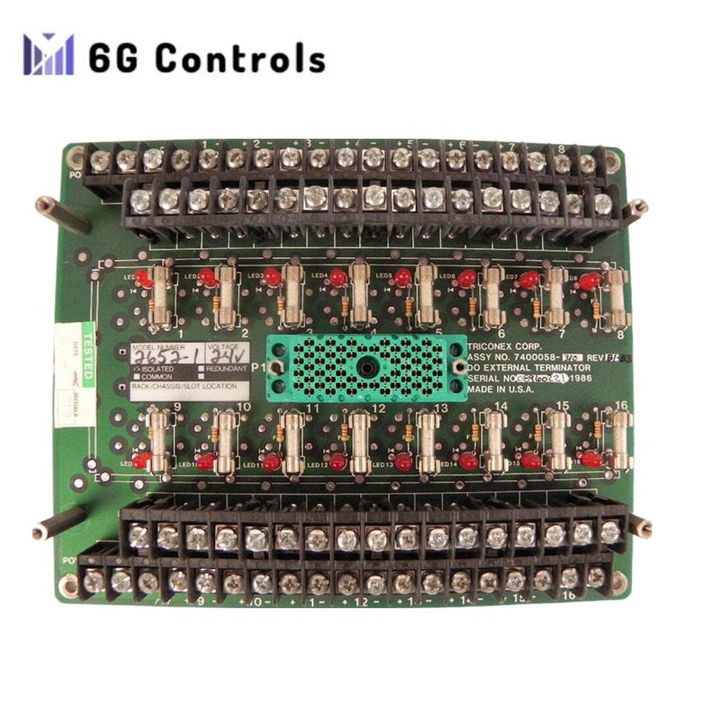 Triconex 2750-2 300012-220 Terminal Panel In Stock