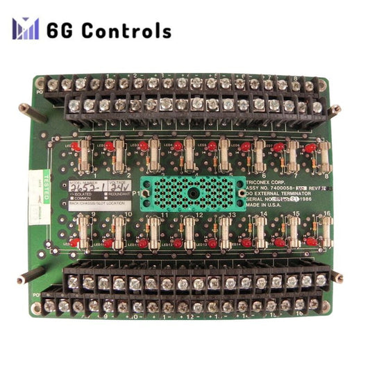 Triconex 2750-2 300012-220 Terminal Panel In Stock