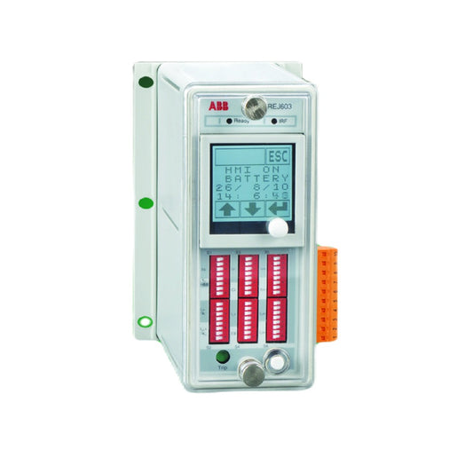 ABB REJ603BBB10NN3XC Self-Powered Feeder Protection Relay - Fast Shipping