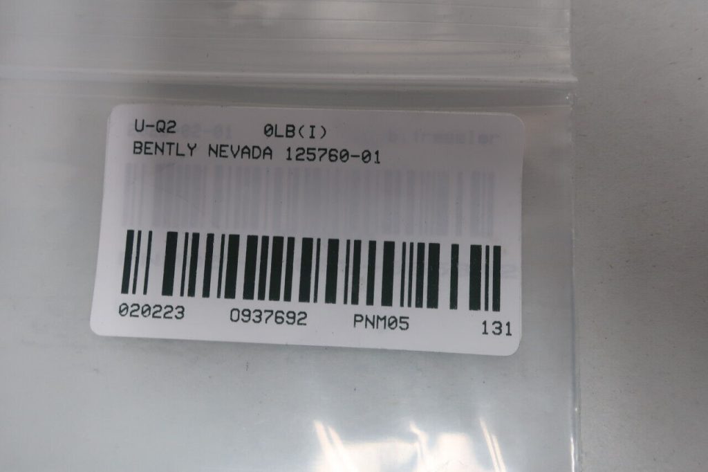 Bently Nevada 125760-01 Data Manager I/O Module PLC Module Brand new in Stock