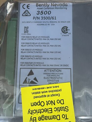 Bently Nevada 133819-02 PLC Module Brand new in Stock