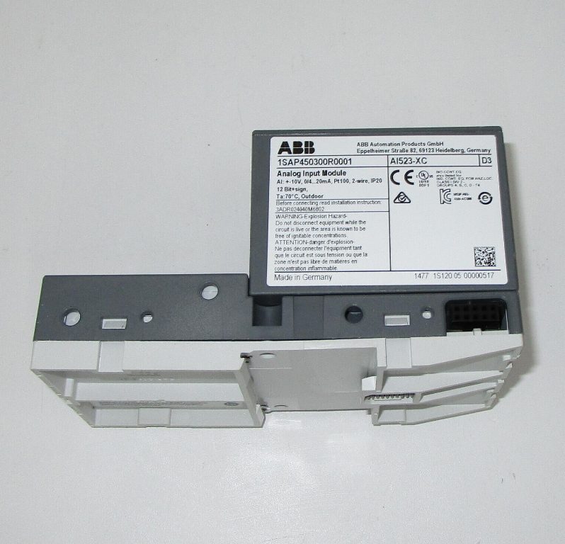 ABB AI523 Analog input module authentic and high quality