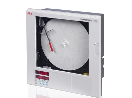 Brand new and original ABB COMMANDER 1900 Circular Chart Recorder