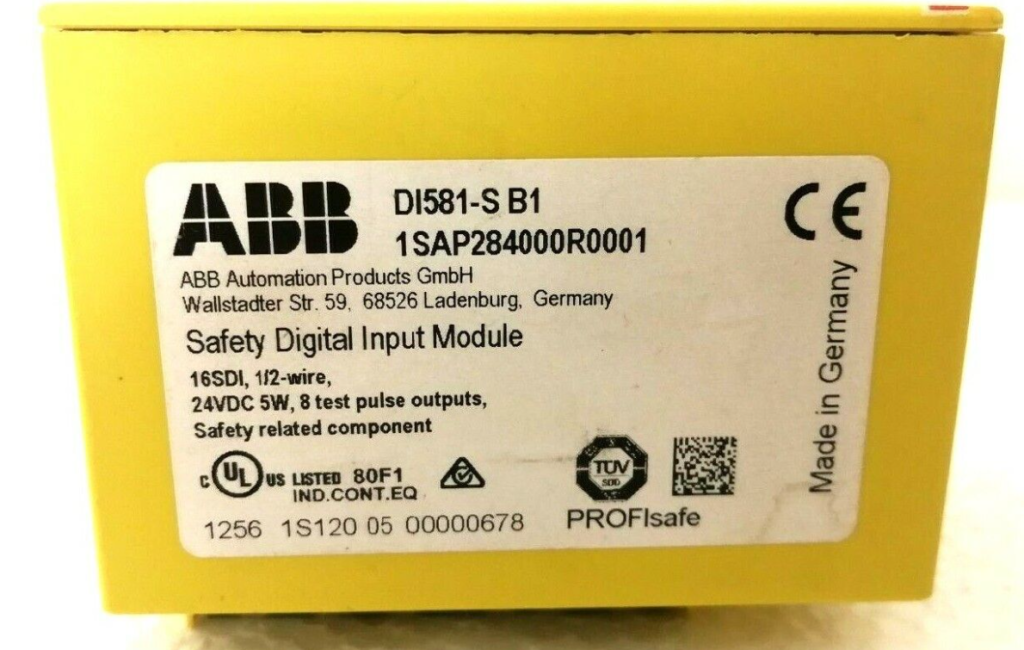 ABB DI581-S 1SAP284000R0001 Digital input module 100% high quality and fast delivery
