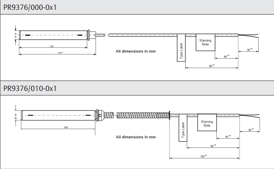 EPRO PR9376/010-011 Hall Effect Speed/ Proximity Sensor - Epro - 2