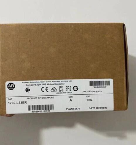 Allen Bradley 1769-L33ER CompactLogix 2 MB ENet Controller