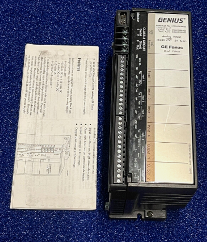 GE IC660BRD020 Analog Block Electrical Module original package