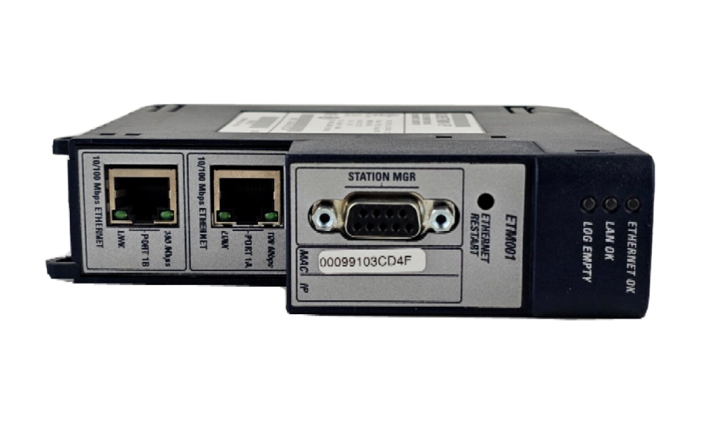 GE IC695ETM001 Ethernet Module W/ Switch new and original