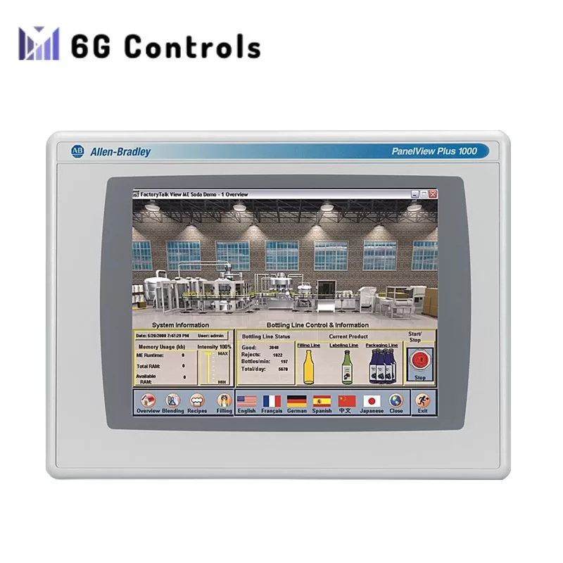 Allen Bradley 2711P-T10C4D8 PanelView Plus 6 Operator Interface
