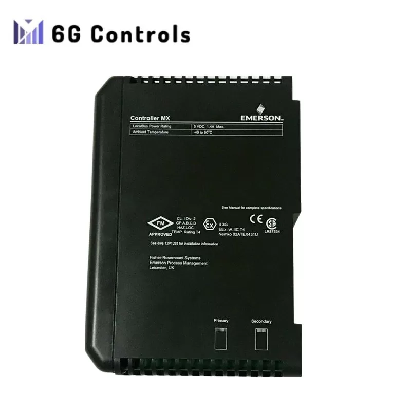 Emerson VE3007 DeltaV MX Controller Module In Stock