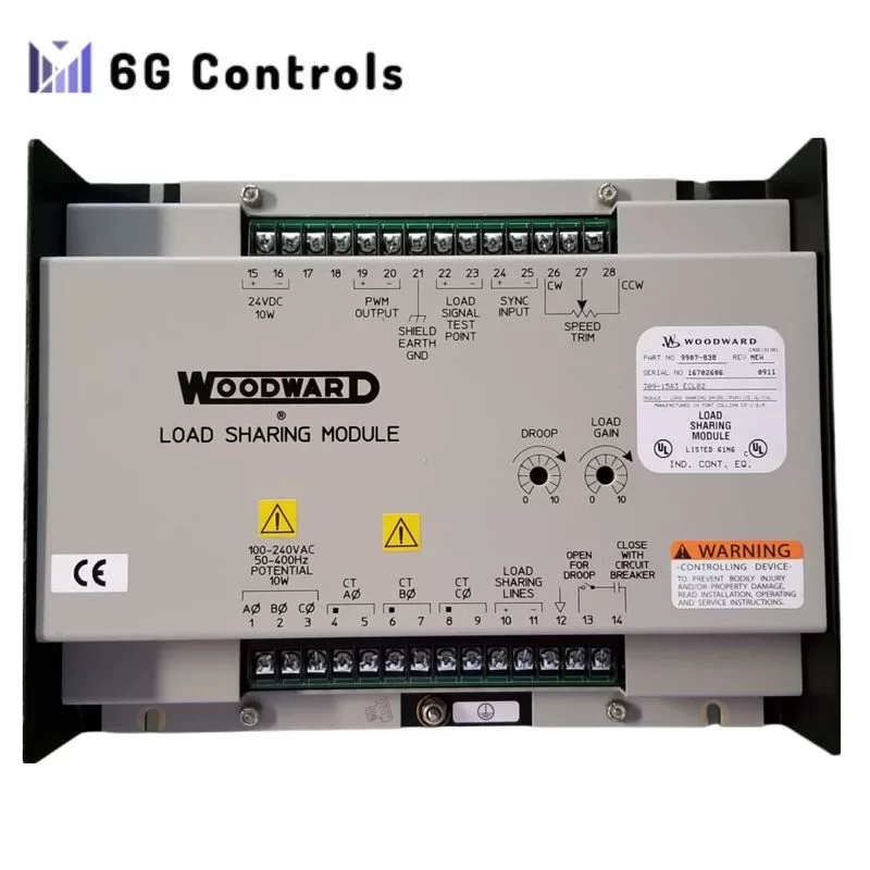 Woodward 9907-838 Load Sharing Module Brand New In Stock