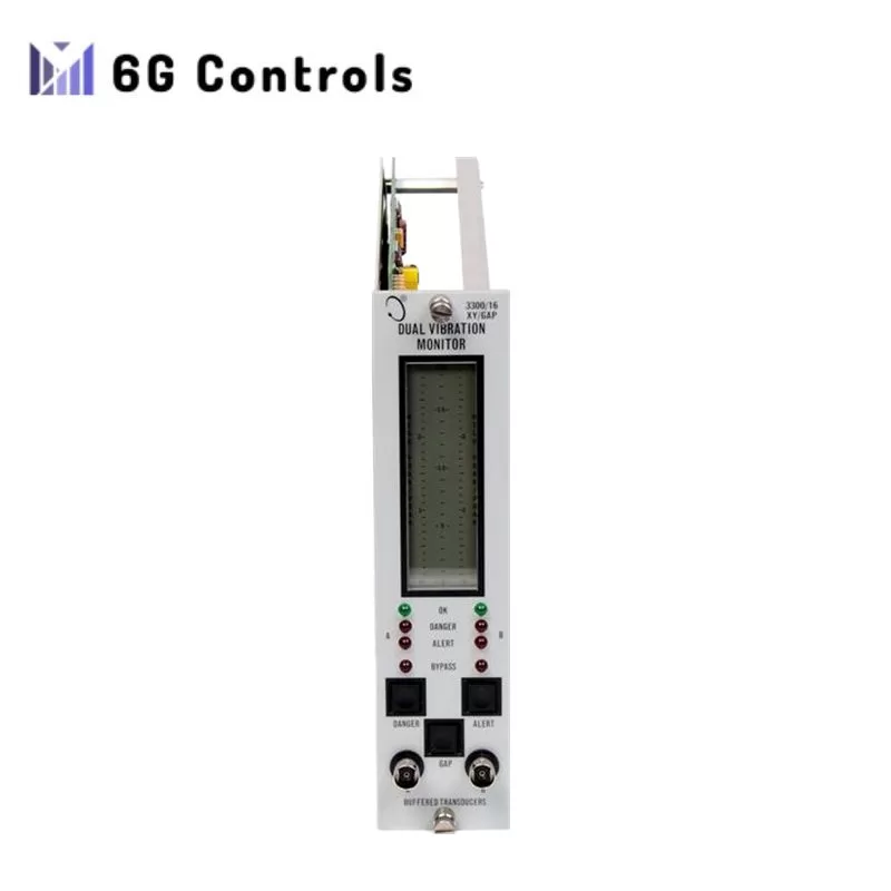 Bently Nevada 3300/16-02-01-02-01-00-00 Dual Vibration Monitor