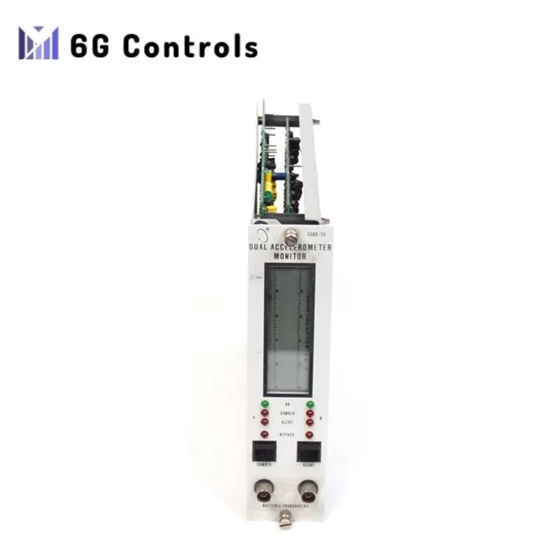 Bently Nevada 3300/25-03-06-06-01-00-02-00 Dual Accelerometer Monitor