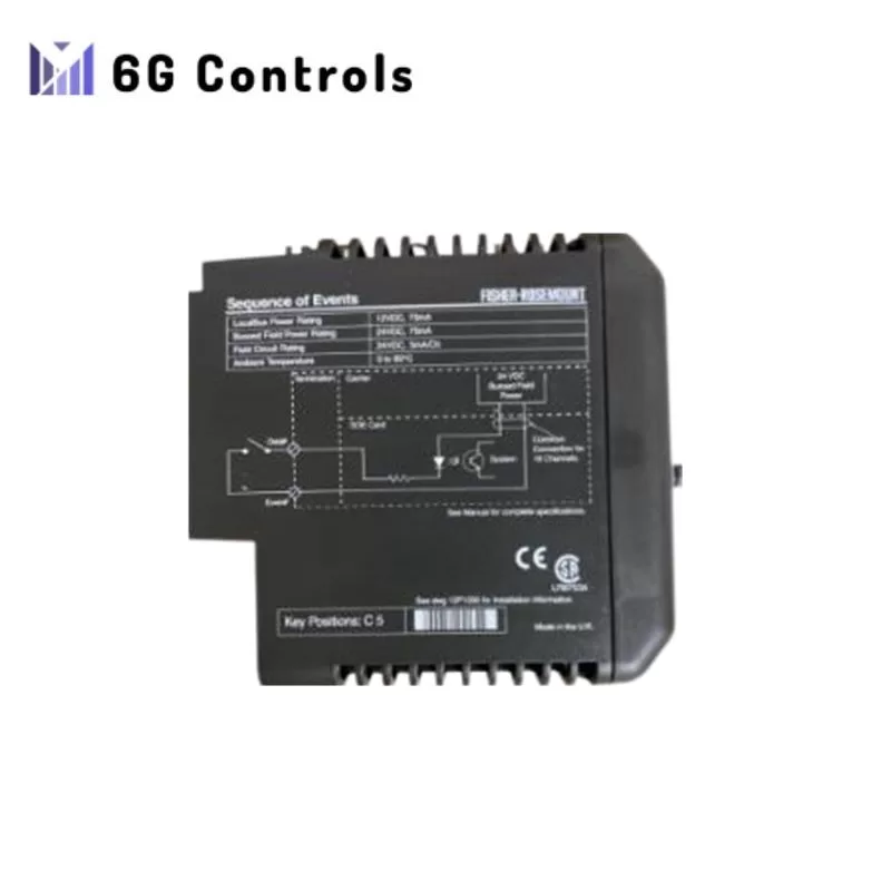 Emerson KJ3008X1-BA1 12P2293X052 Analog Input Module