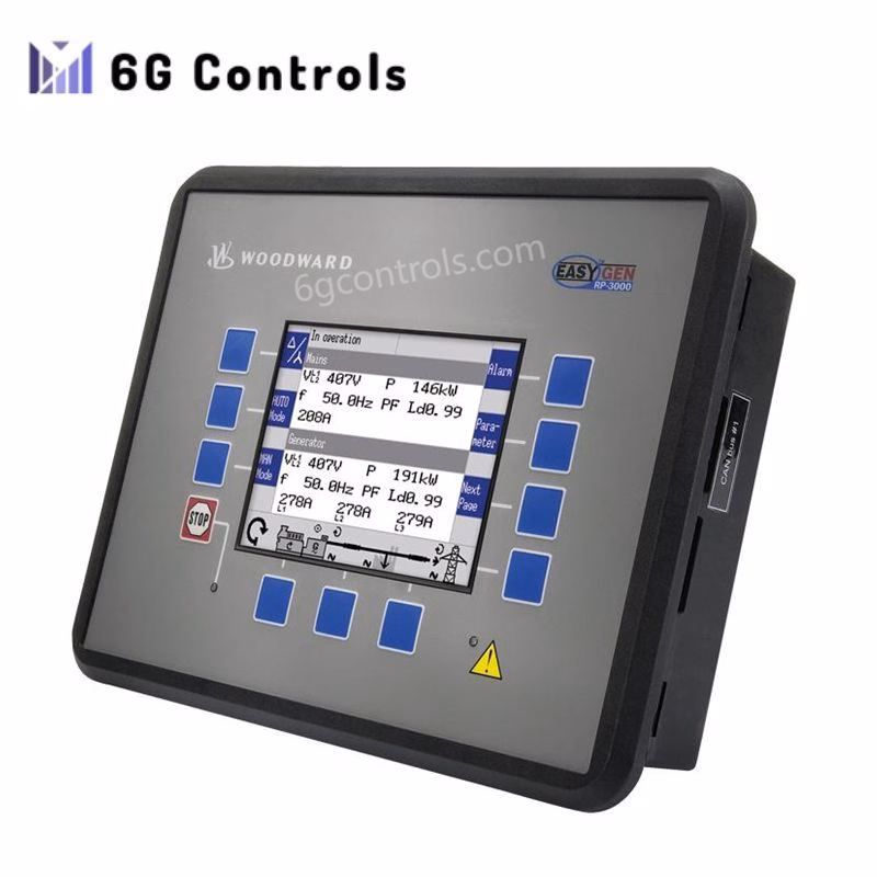 Woodward 8446-1048 Remote Control and Annunciation Panel