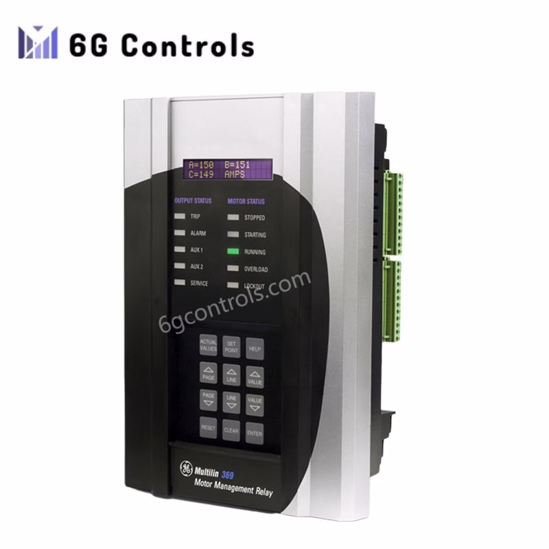 GE Multilin 369-LO-R-M-0-0-0-E Motor Protection Relay