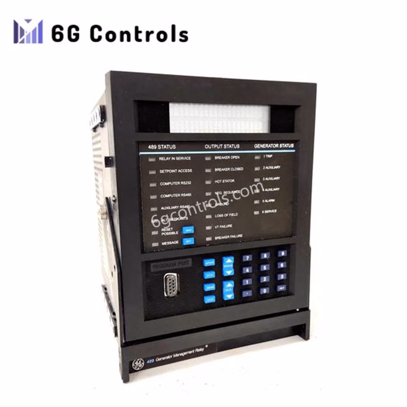GE Multilin 489-P1-LO-A20-E Motor Management Relay