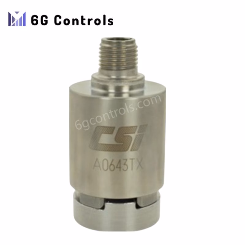 CSI A0643TX Triaxial Accelerometer with Integral Magnet